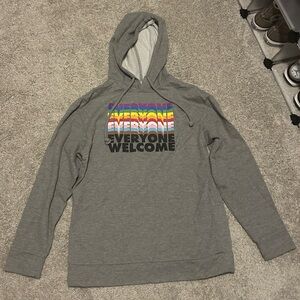 Pride everyone welcome Gray Hoodie
